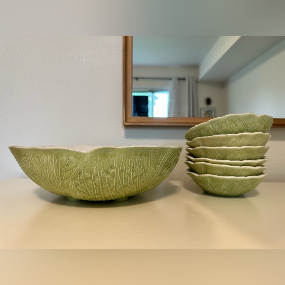 Vintage Holland mold cabbage bowls